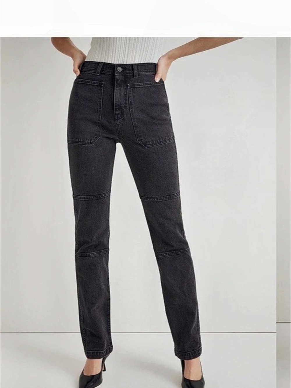 Madewell Petite '90s Straight Cargo